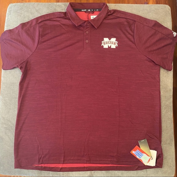adidas mississippi state polo